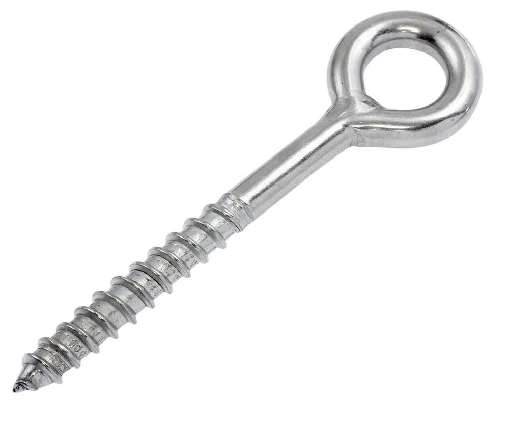 6x80mm Coach Screw Eye shank 56mm