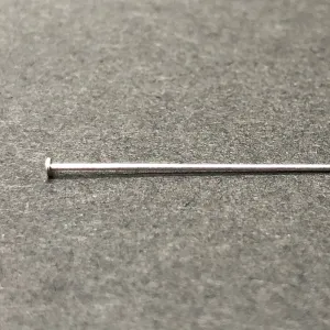 .925 Sterling Headpin .020 X 2" (36 Pc/Pk)