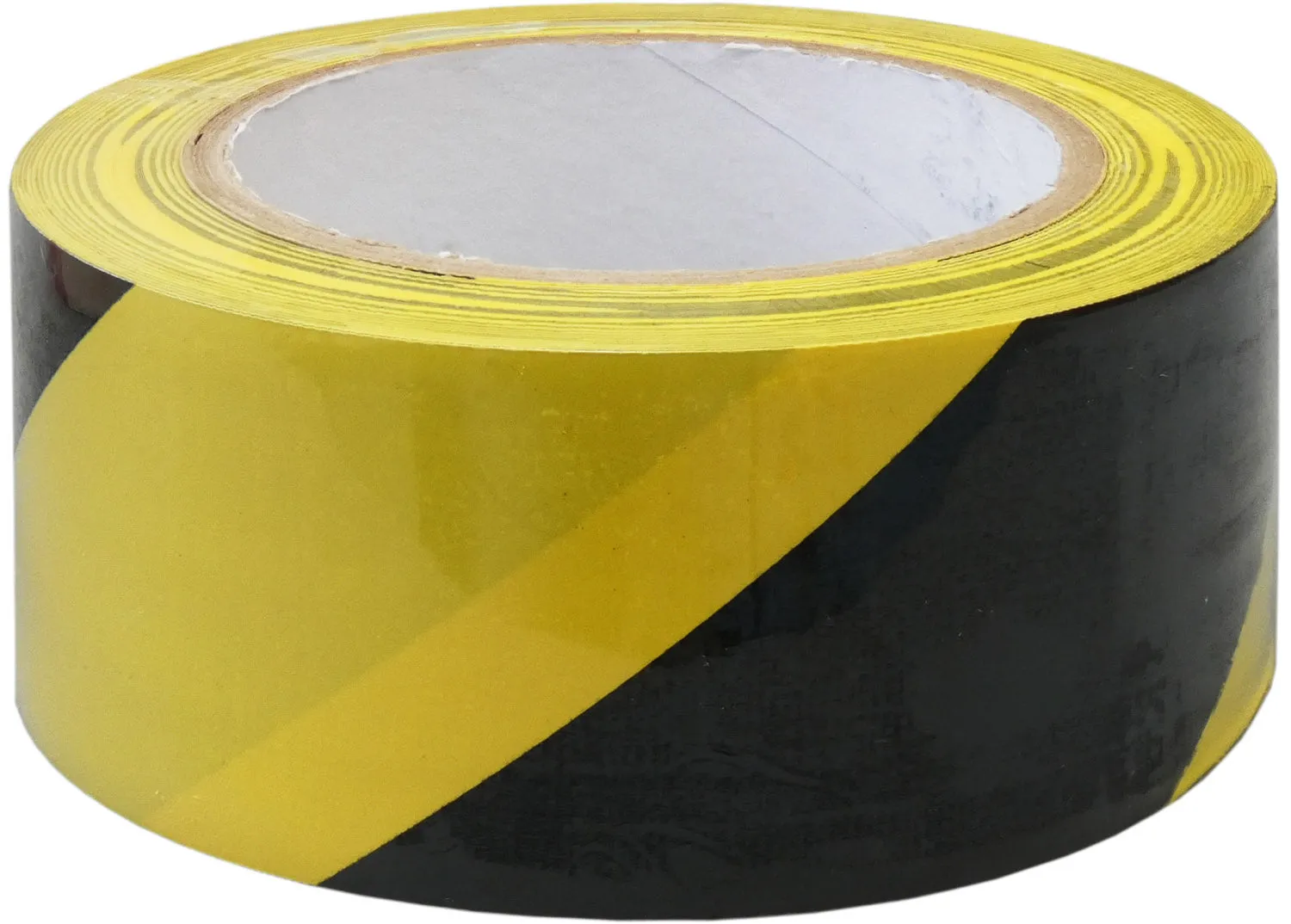 Adhesive Hazard Warning Tape - Yellow & Black