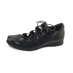 Aetrex Sienna Lace Up Shoes - Black FINAL SALE NO RETURNS