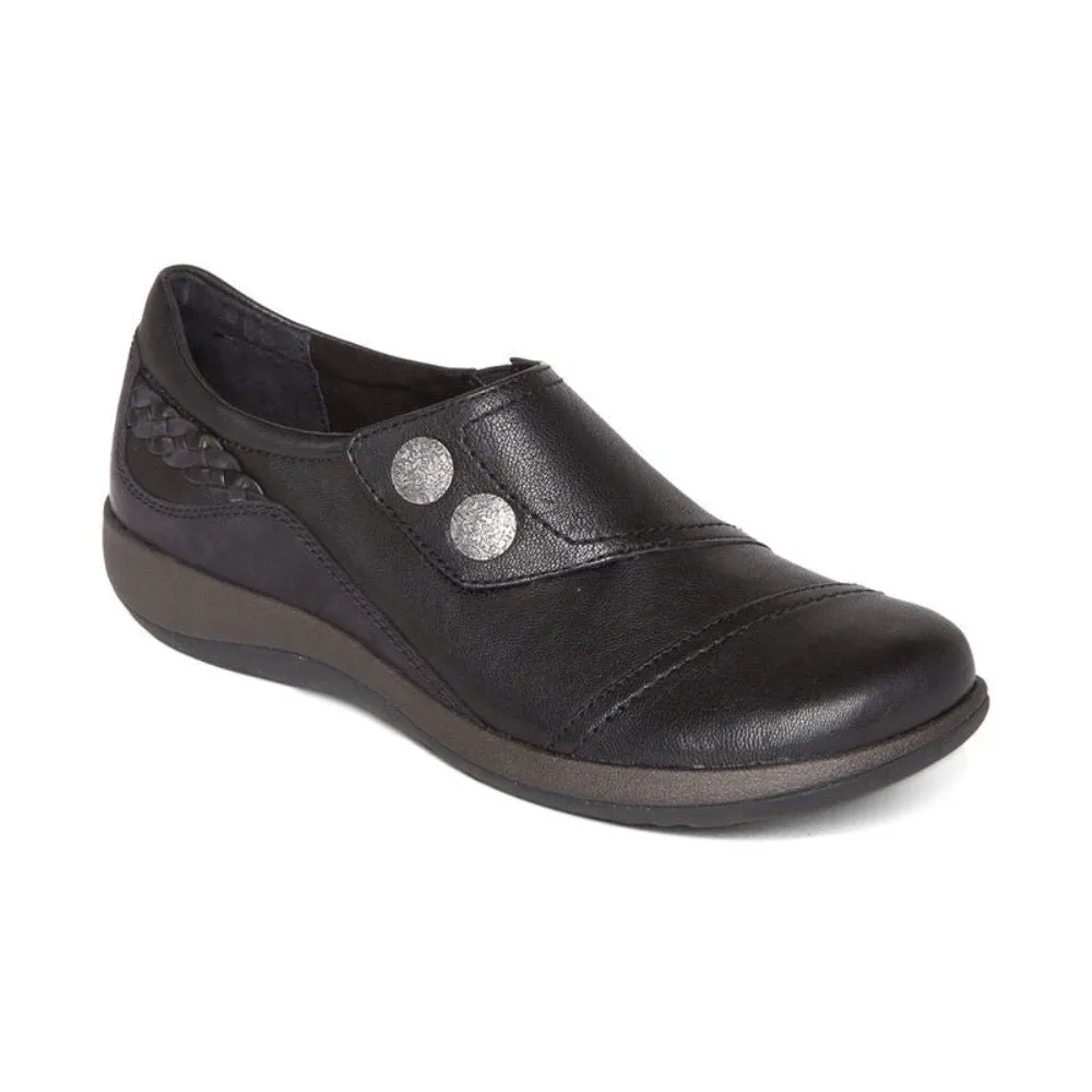 Aetrex Women's Karina Monk Strap Black