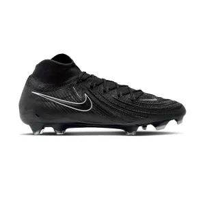 All Gender Phantom Luna II Elite FG Soccer Shoe - Black/Black - Regular (D)