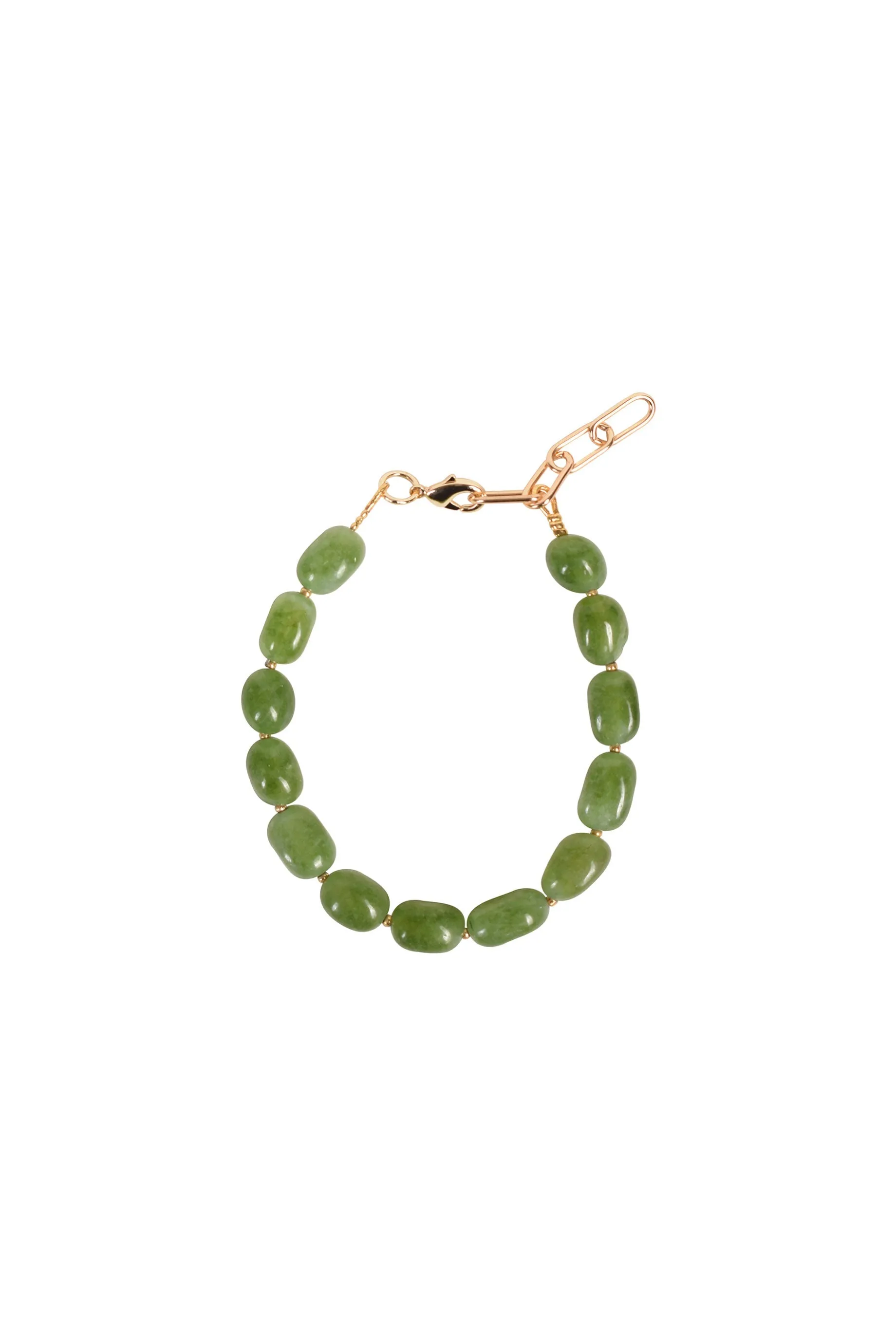 Alouette Design
 Barrel Bracelet - Olive