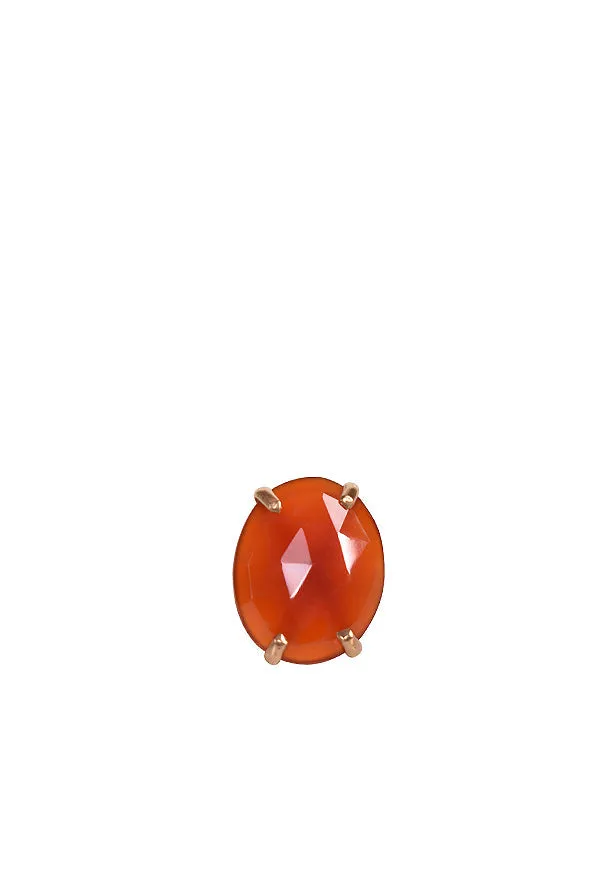 Alouette Design
 Claw Ring - Carnelian