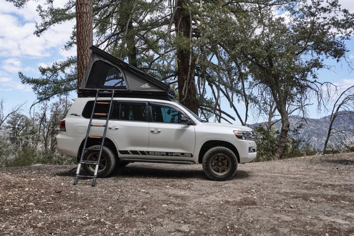 Alpine 61 Hardshell Rooftop Tent, Aluminum, 2-3 Person, Black