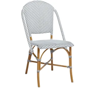 AluRattan™ Bistro Style Side Chair - Available in Seven Colors