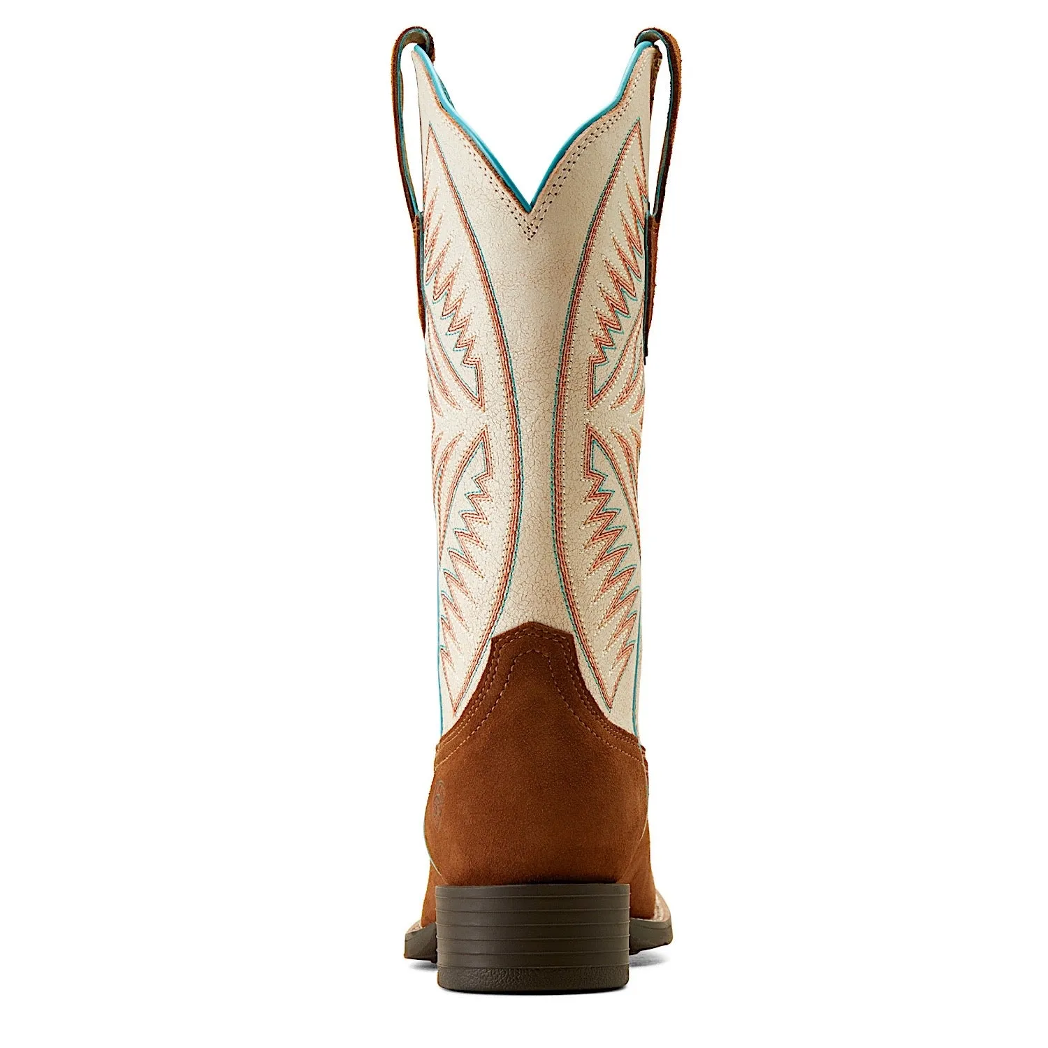 Ariat Women's Round Up Ruidoso Cedar Roughout/ Matte Pearl Suede