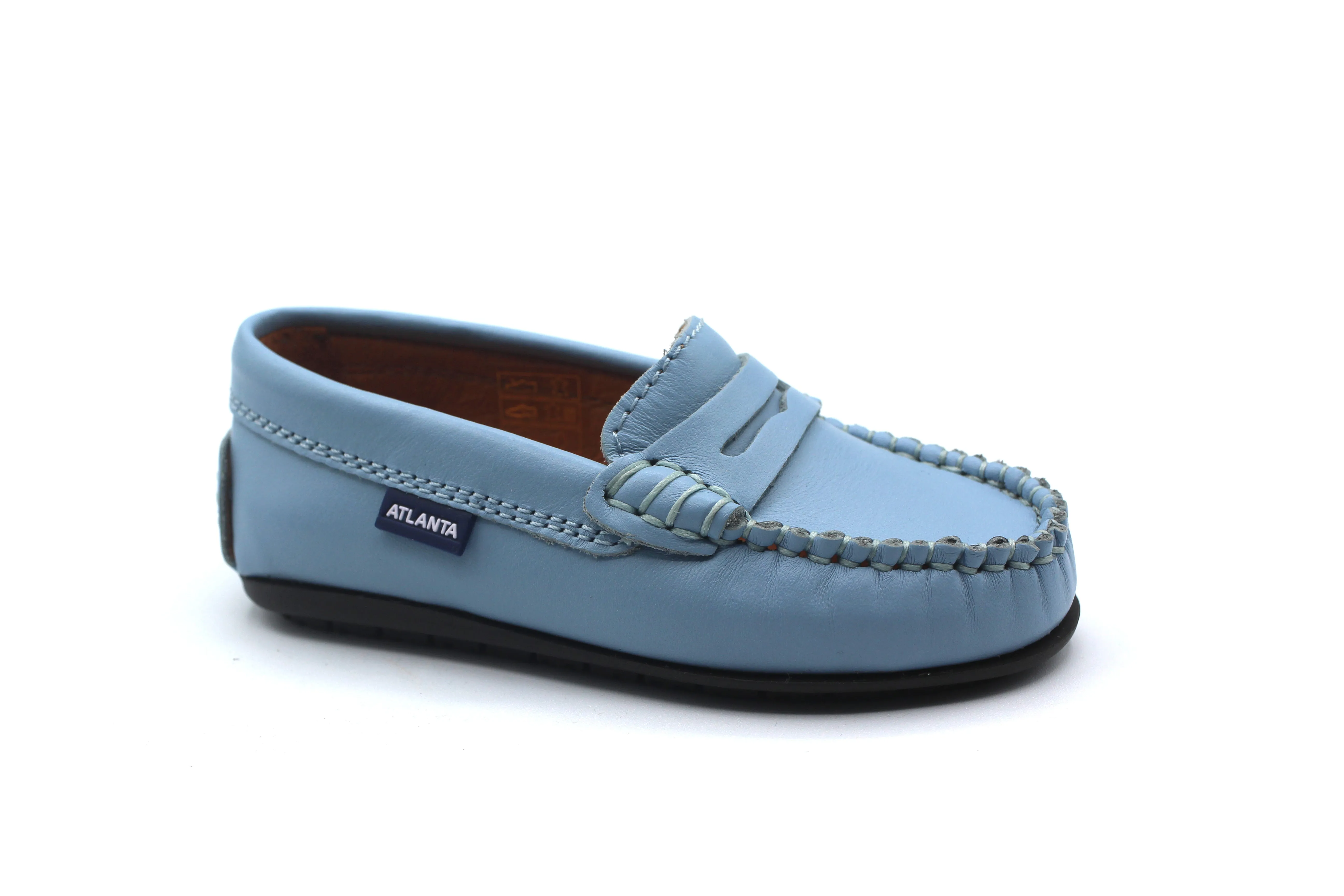 Atlanta Sky Blue Penny Loafer