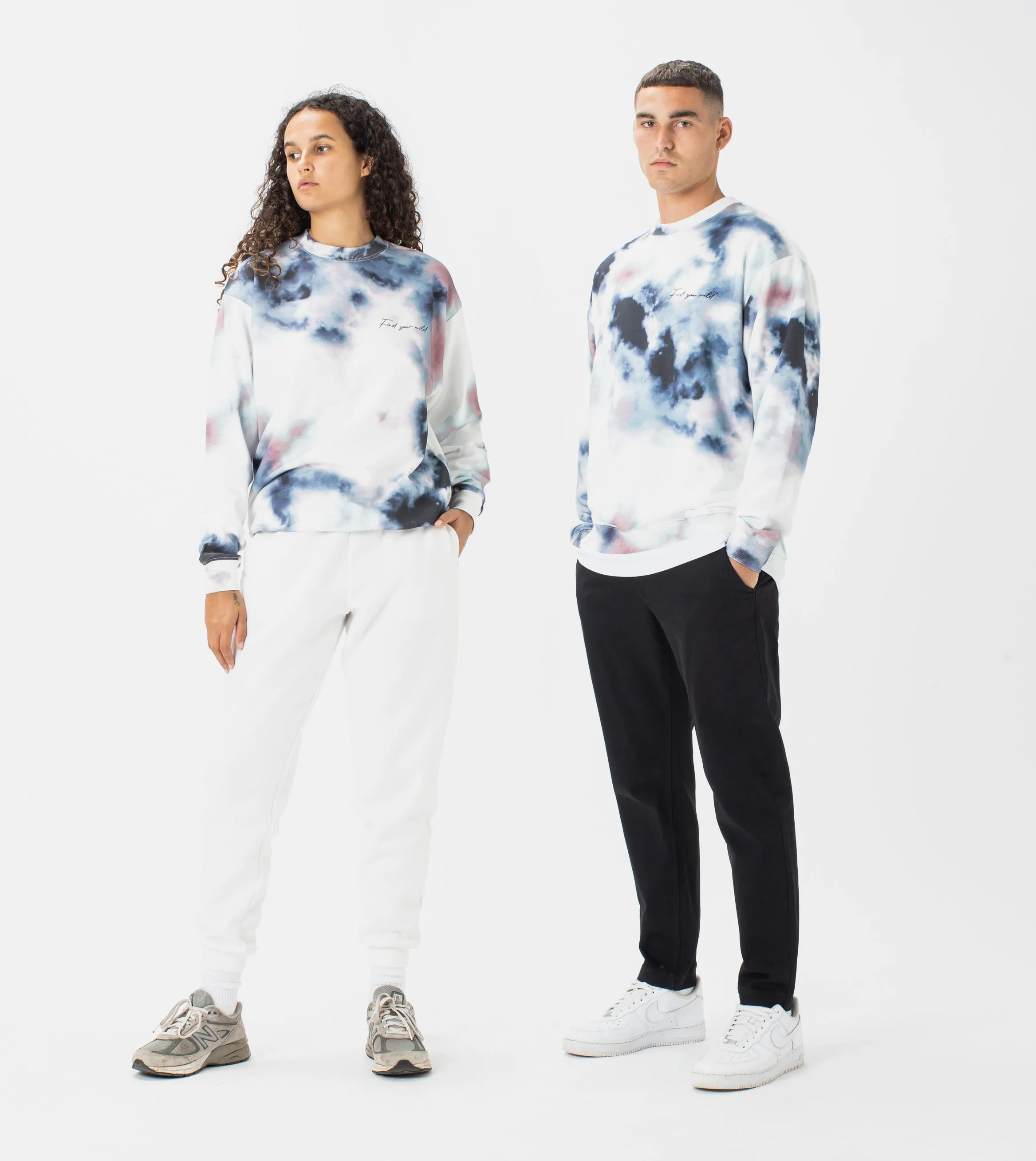 Atticus Crew Sweat Tanzanite