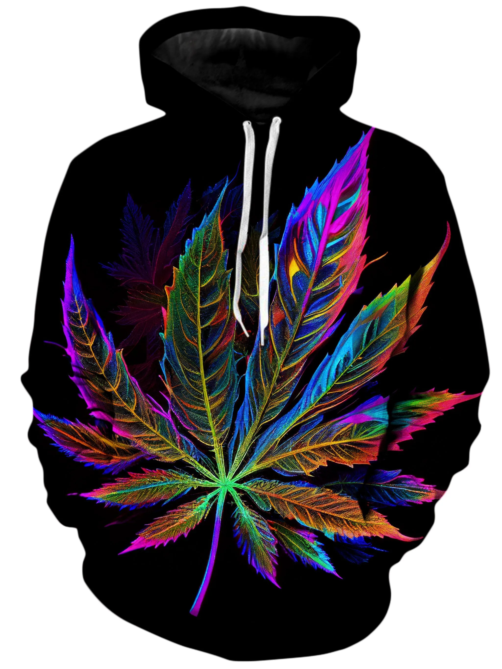 Blacklight Weed Unisex Hoodie