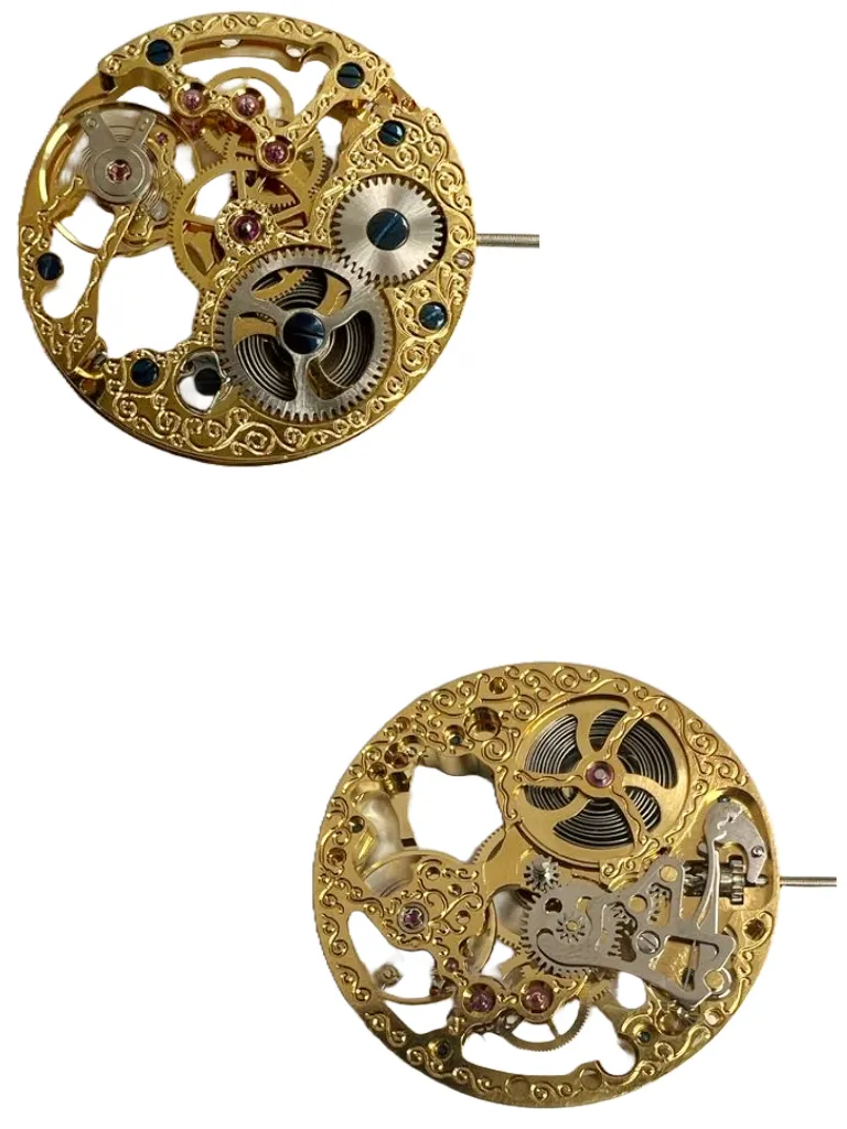 Chinese Self Winding Watch Movement 9916 3Hands, Second hand at 6:00 Overall Height 5.8mm