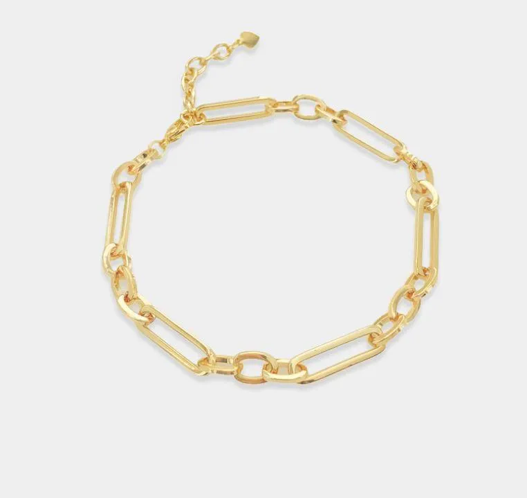 Chunky Gold Chain Link Anklet