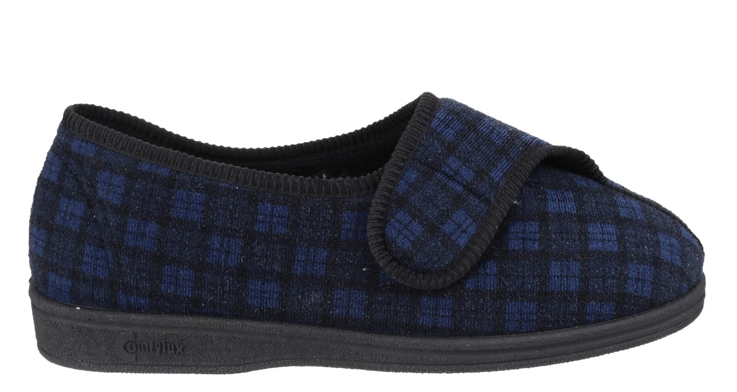 Comfylux George Mens Touch Fastening Full Slipper