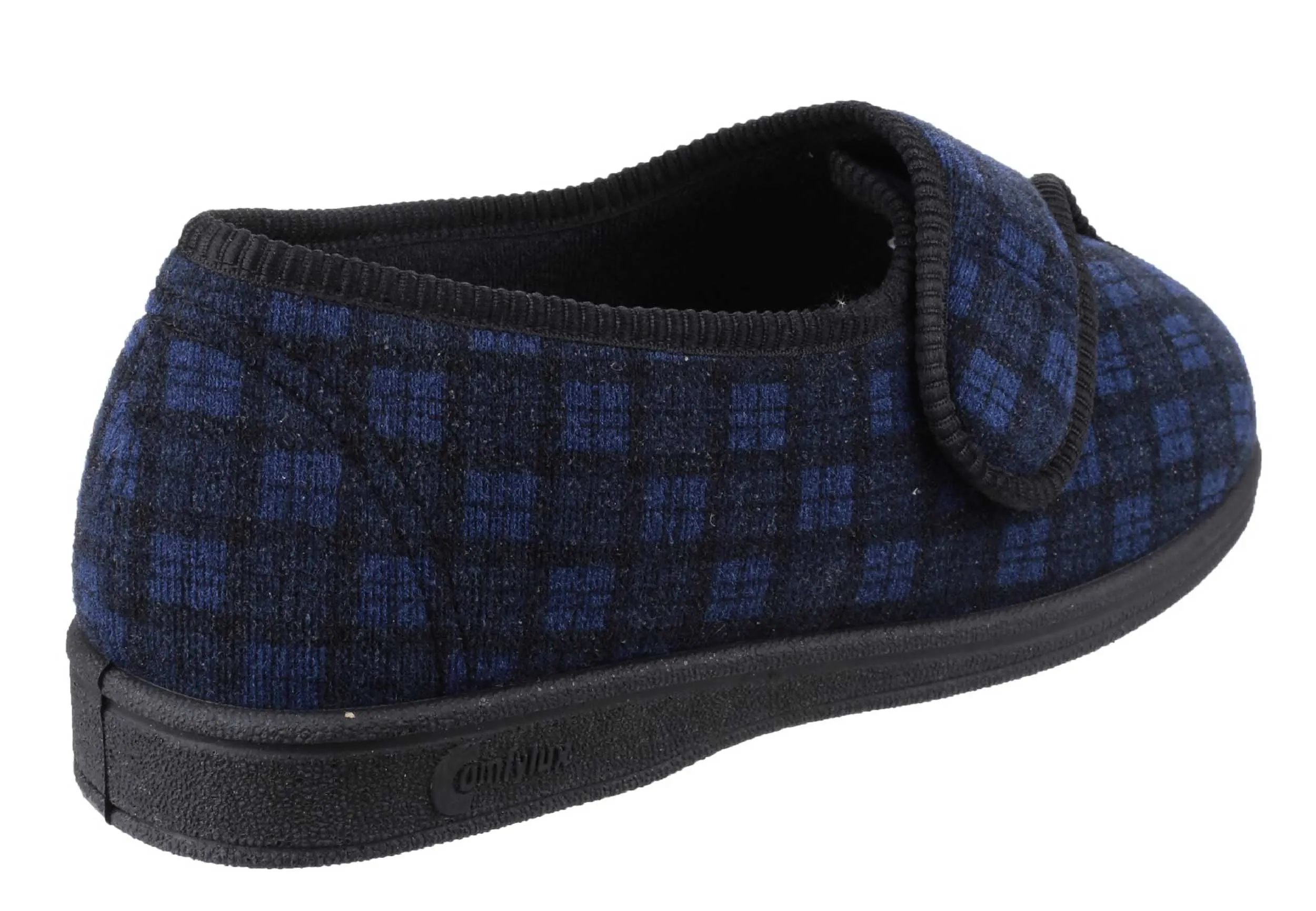 Comfylux George Mens Touch Fastening Full Slipper