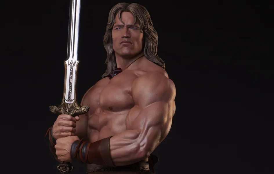 Conan the Barbarian (Deluxe) 1/2 Scale Statue