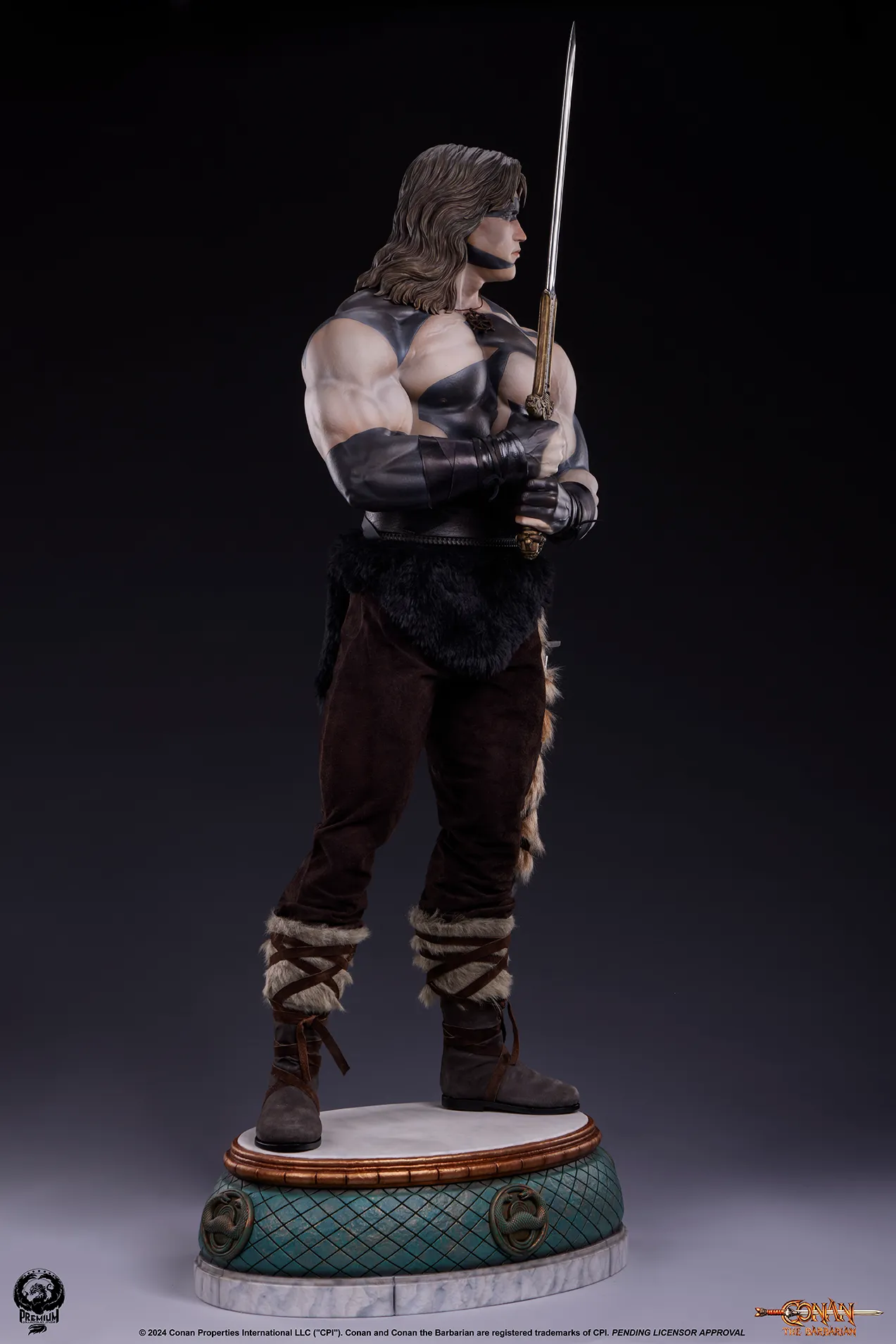 Conan the Barbarian (War Paint) 1/2 Scale Statue