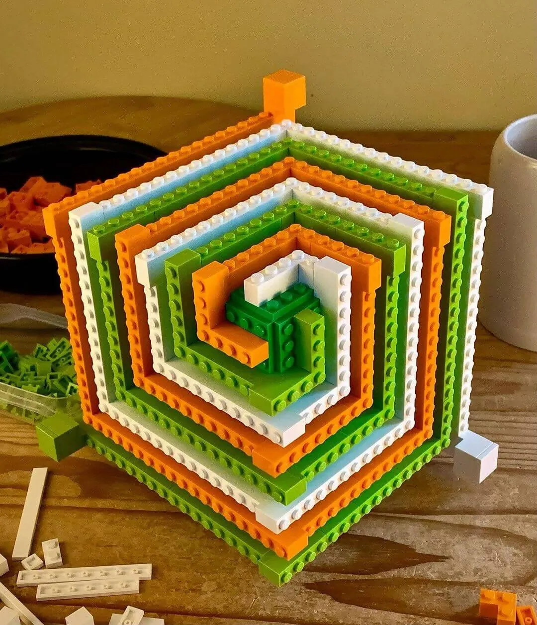 Cube Swirl Variation, by Zachary Steinman