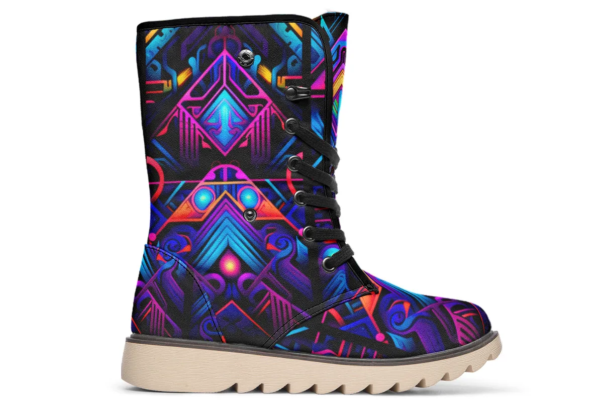 Cyber Lines Moon Boots