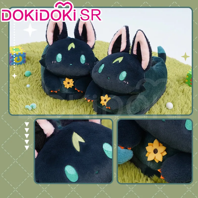 DokiDoki-SR Game Genshin Impact Cosplay Zhongli / Hutao / Xiao / Scaramouche / Tighnari Shoes Cutie Party Doujin Slippers Zhong Li Hu Tao Wanderer