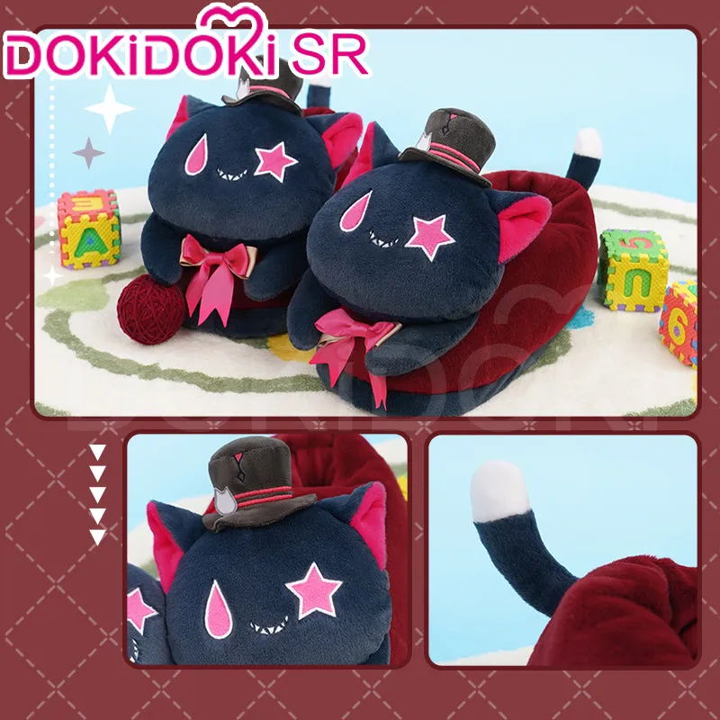 DokiDoki-SR Game Genshin Impact Cosplay Zhongli / Hutao / Xiao / Scaramouche / Tighnari Shoes Cutie Party Doujin Slippers Zhong Li Hu Tao Wanderer