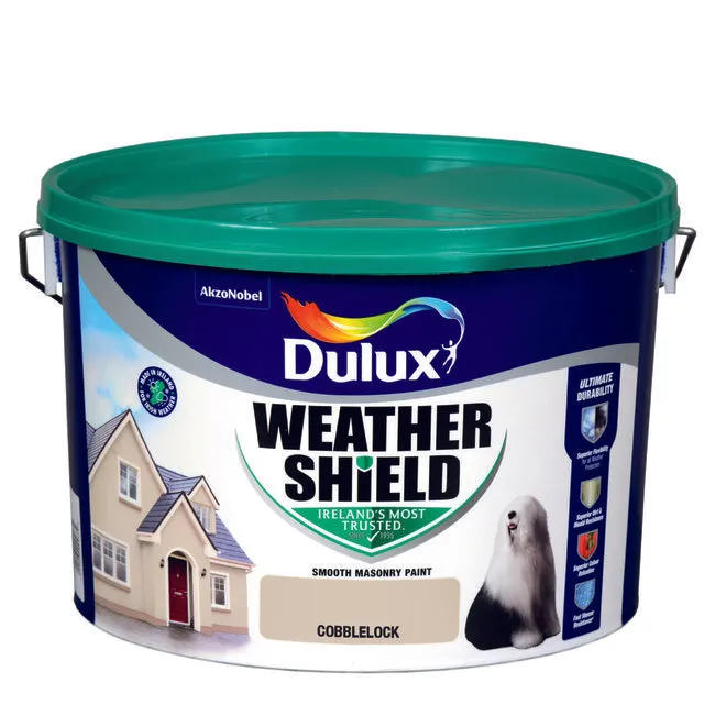 Dulux Weathershield Cobblelock 10L