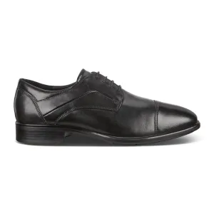 ECCO Men's City Tray Derby Shoe Black