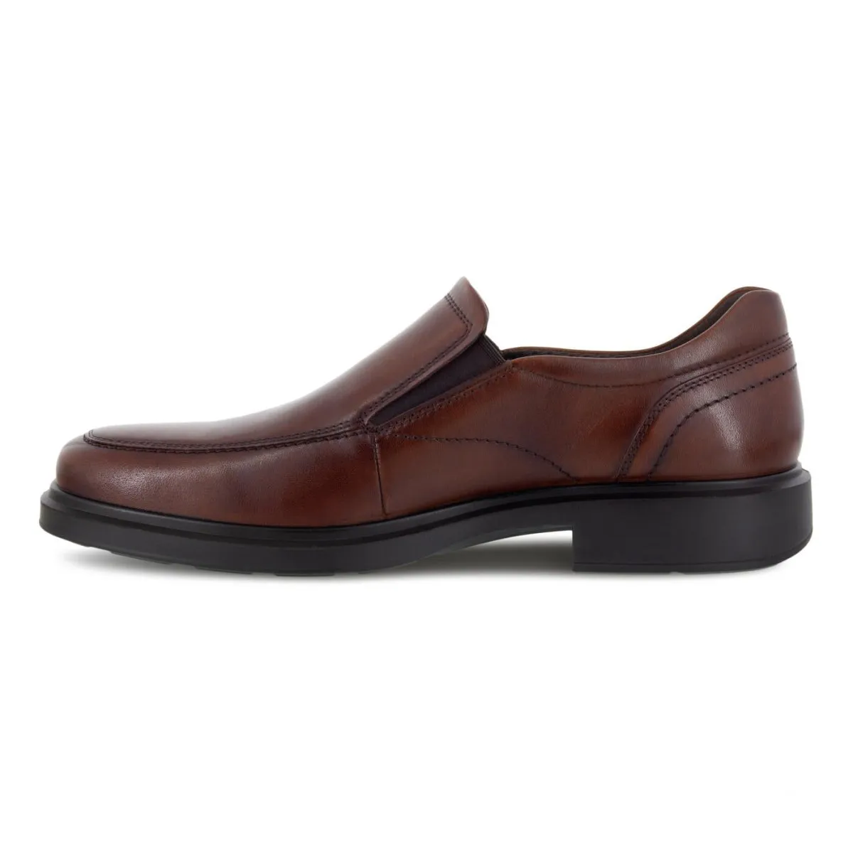 ECCO Men's Helsinki 2.0 Apron Toe Slip-On Brown