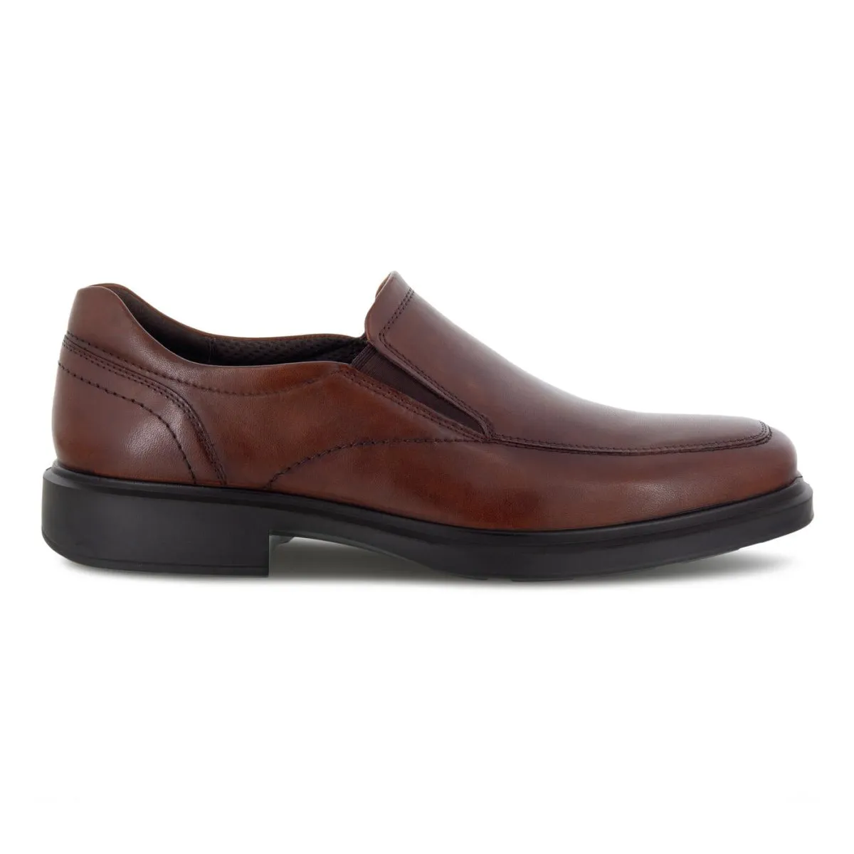 ECCO Men's Helsinki 2.0 Apron Toe Slip-On Brown