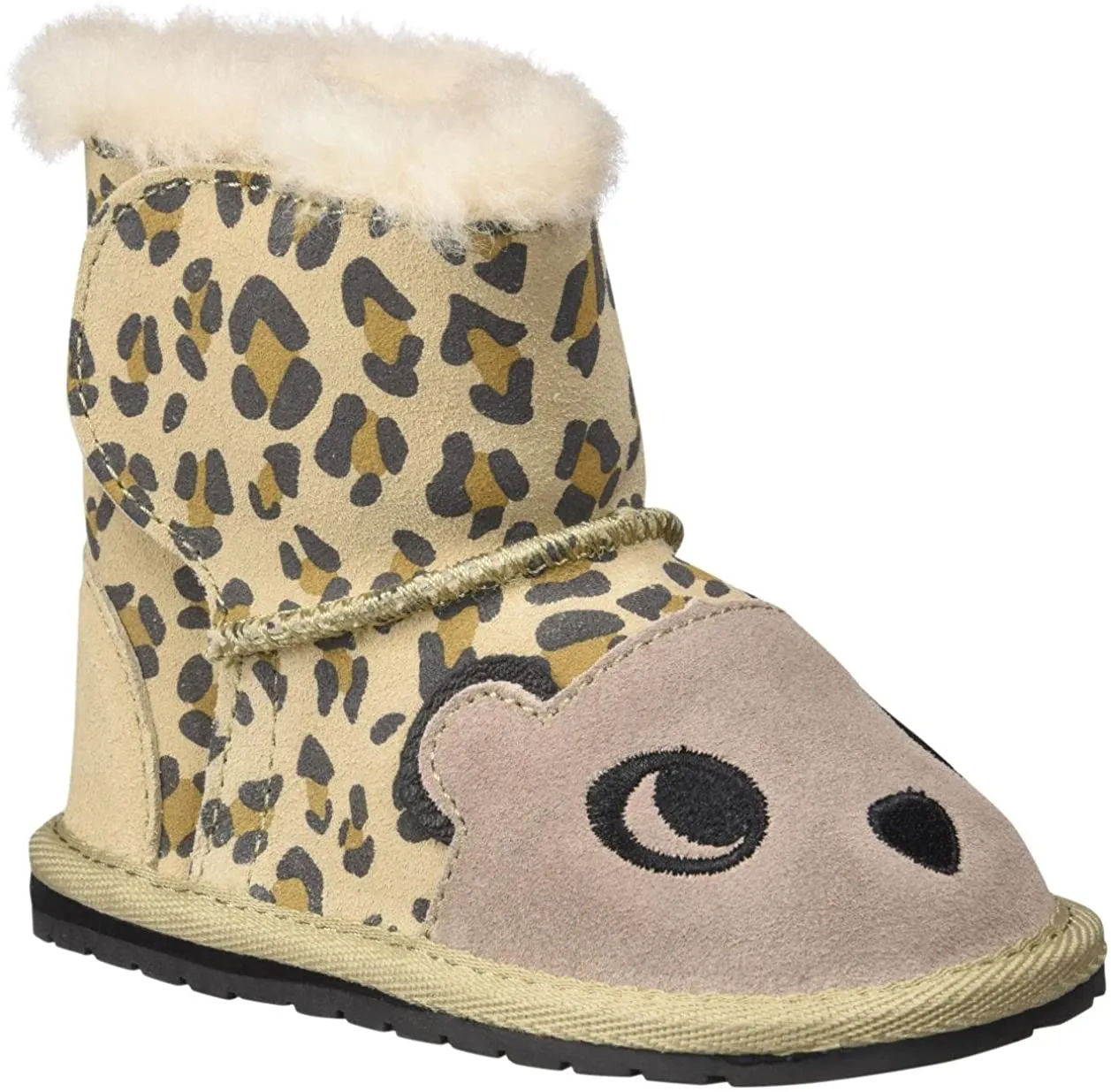 EMU AUSTRALIA Cheetah Kids Walker Baby Winter Boots