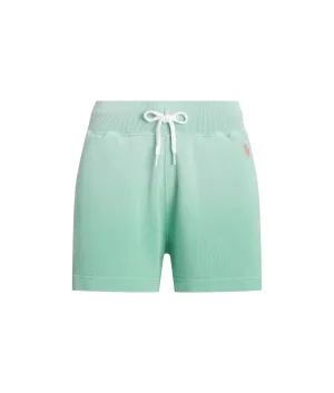 Fleece Drawstring Short - Green