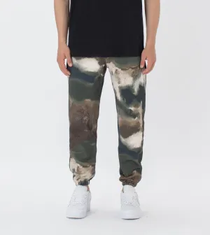 Jumpa Fleece Jogger Washed Camo