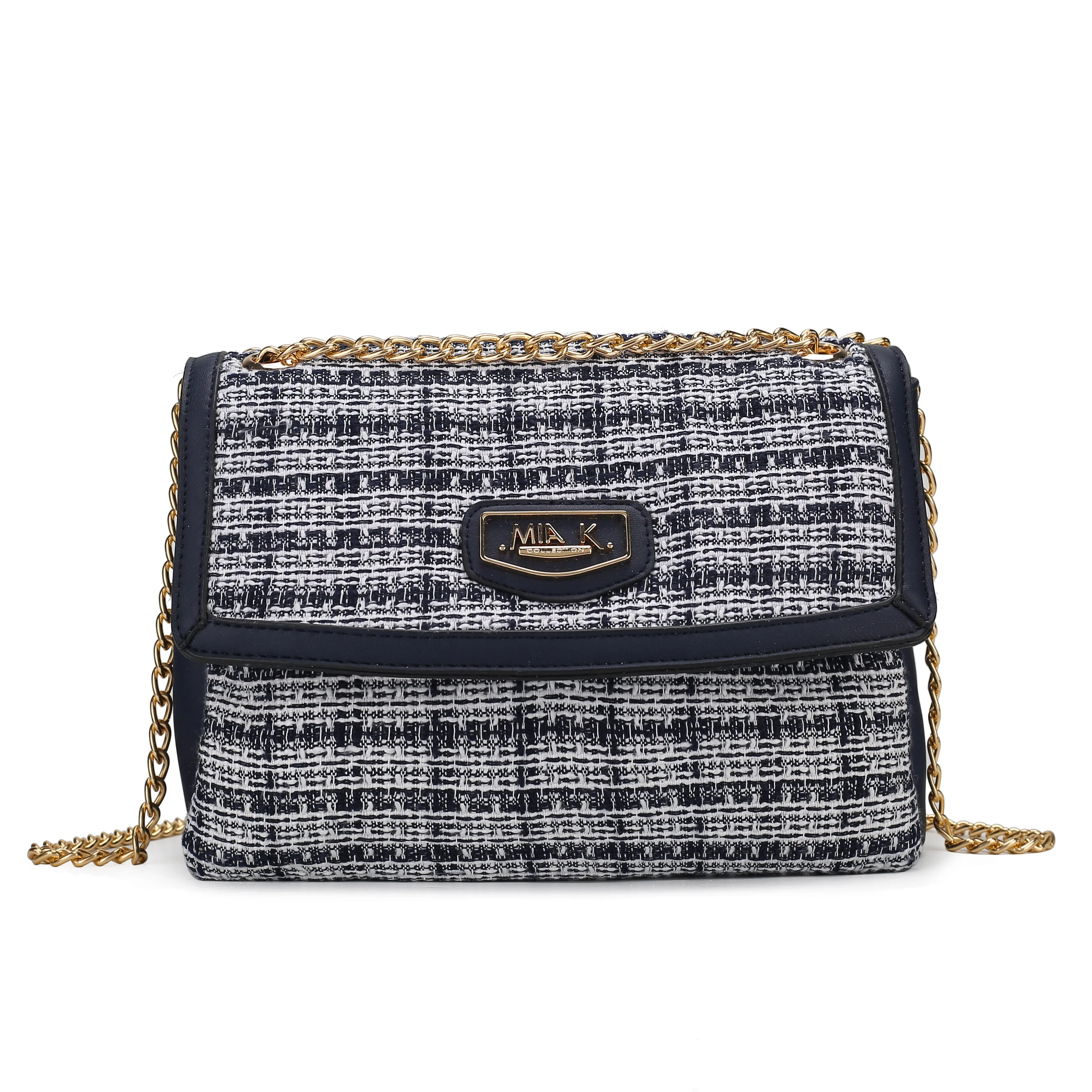 Mackenzie Tweed Womens Shoulder Bag