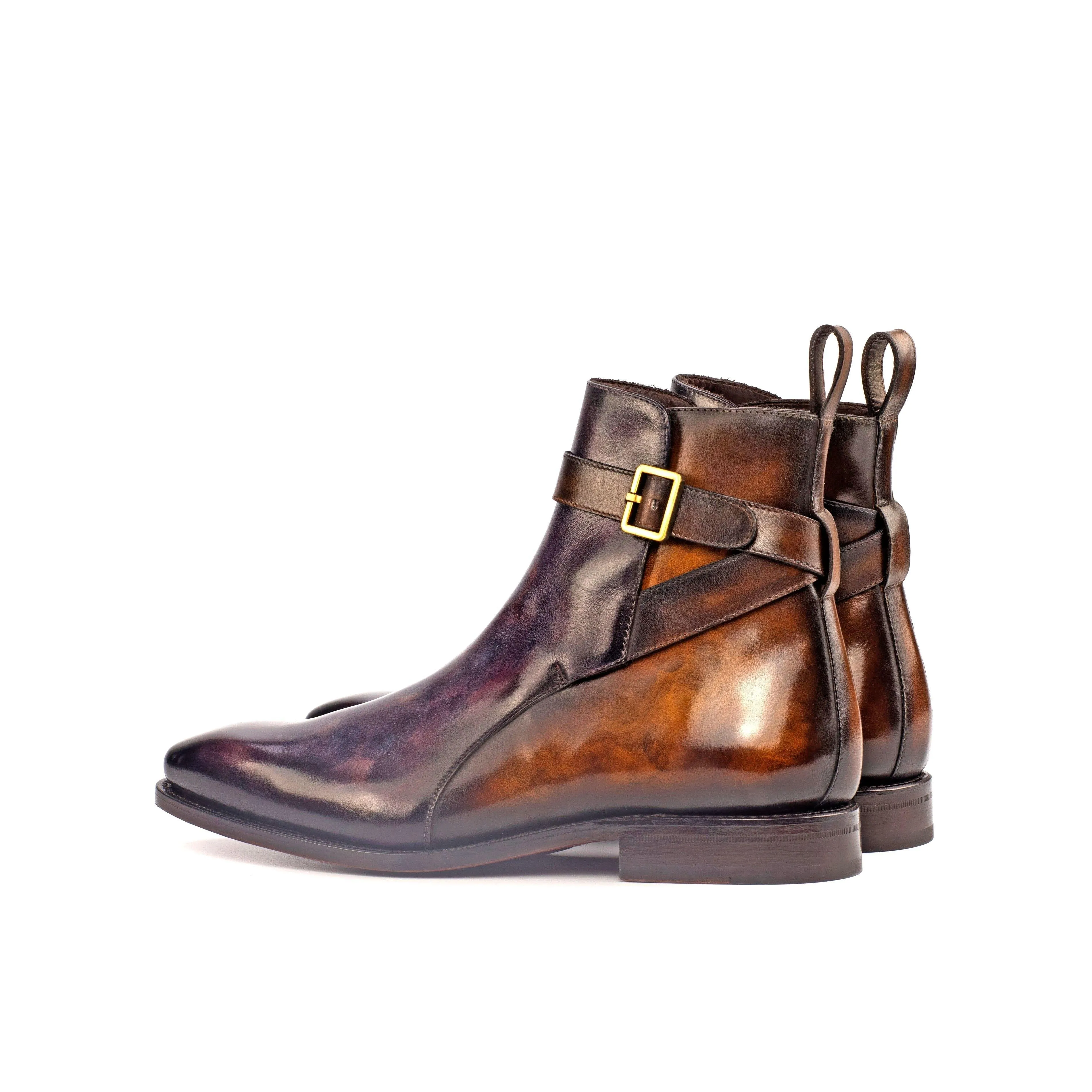 Madrid Jodhpur Patina Boots