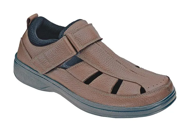 Melbourne - Brown Orthotic Sandal 572