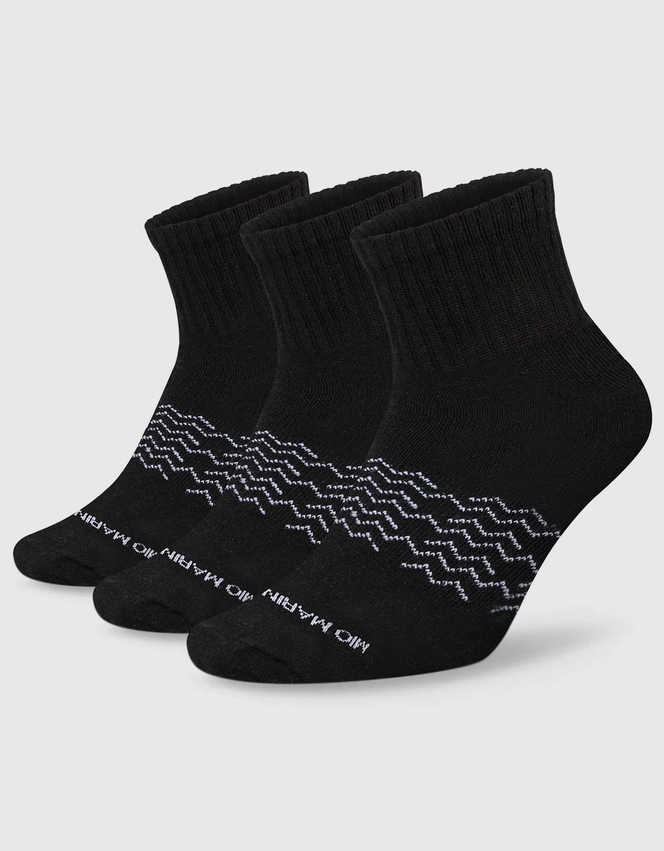 Men's Moisture Control Low Cut Ankle Socks 3 Pack