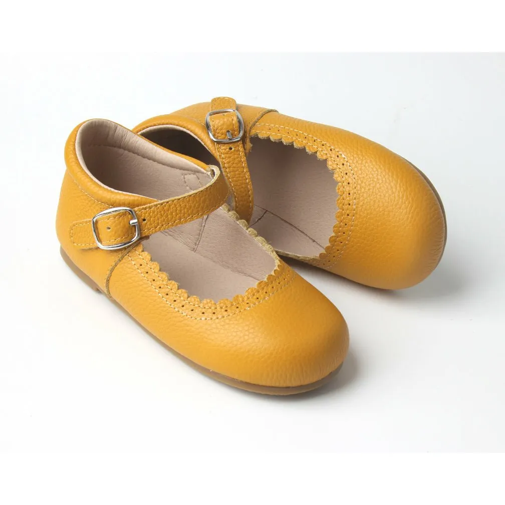 MUSTARD MARY JANE SHOES