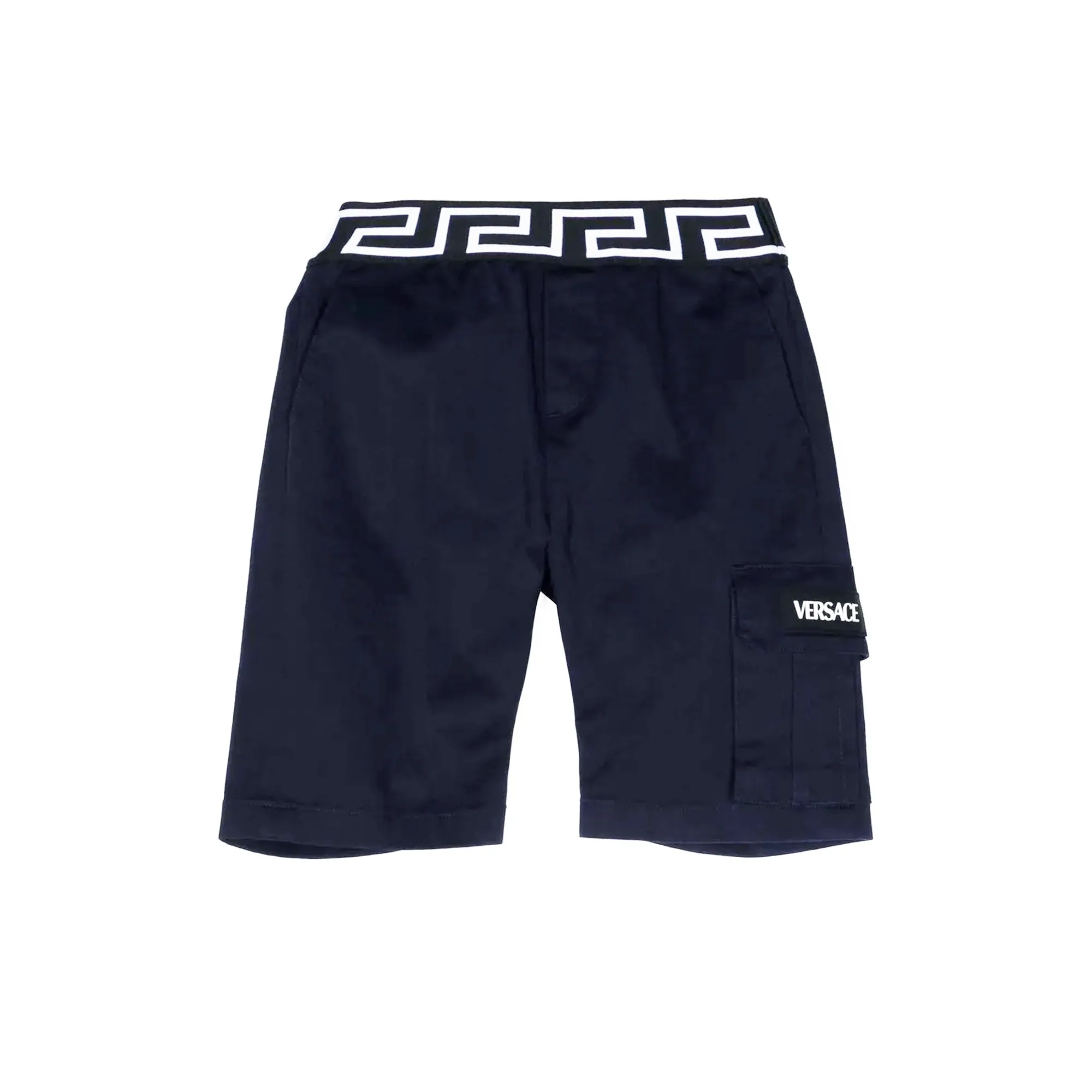 Navy Logo Shorts