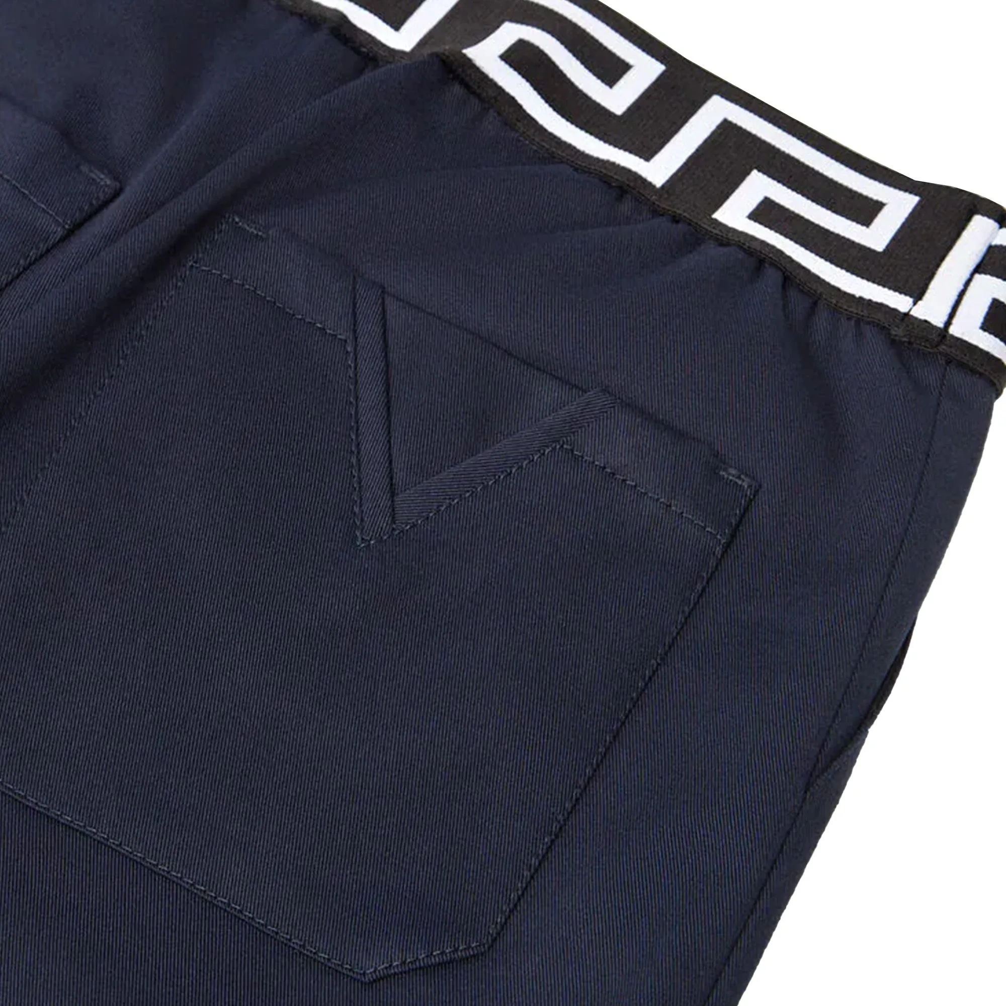 Navy Logo Shorts