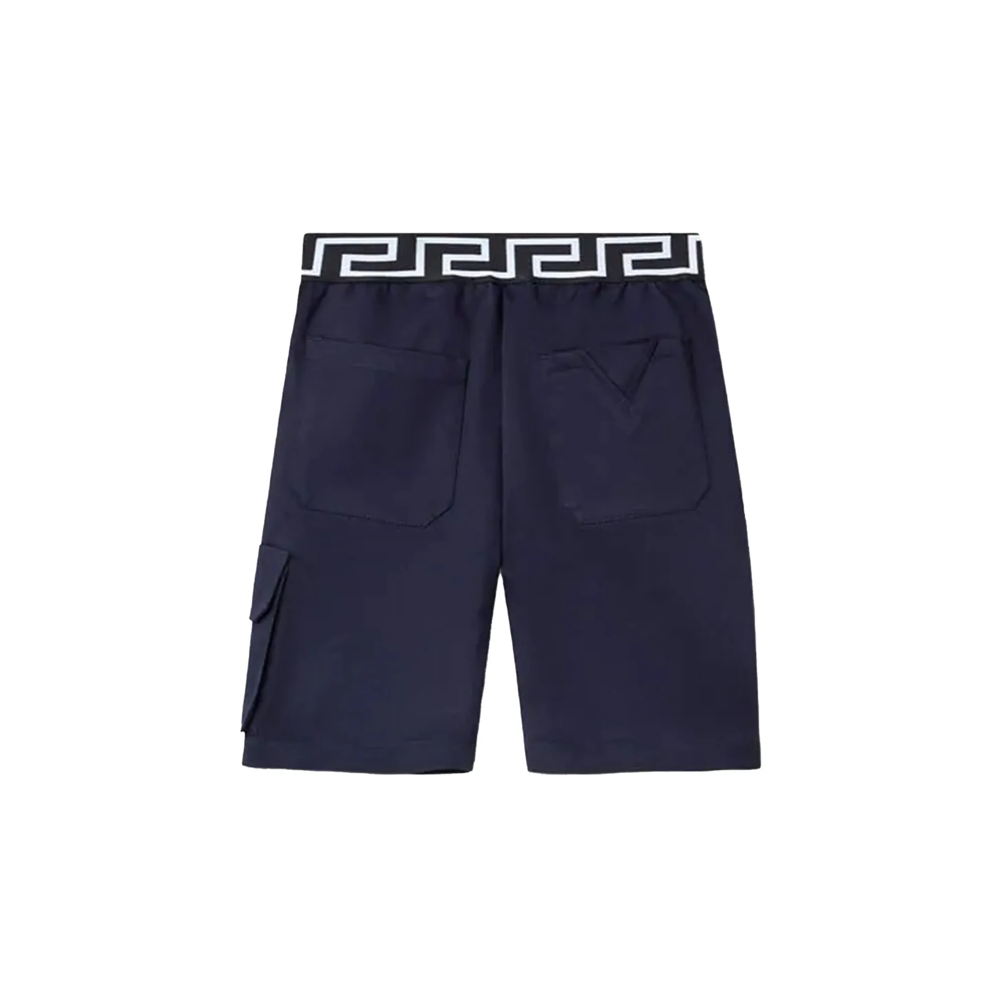 Navy Logo Shorts