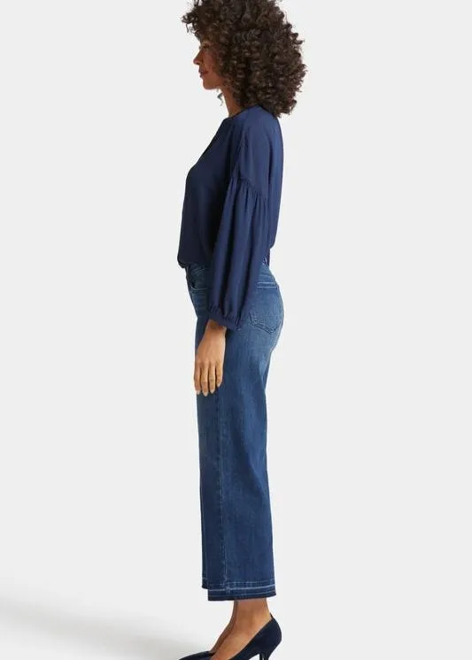 NYDJ - Teresa Wide Leg Ankle Jeans - Moonlight