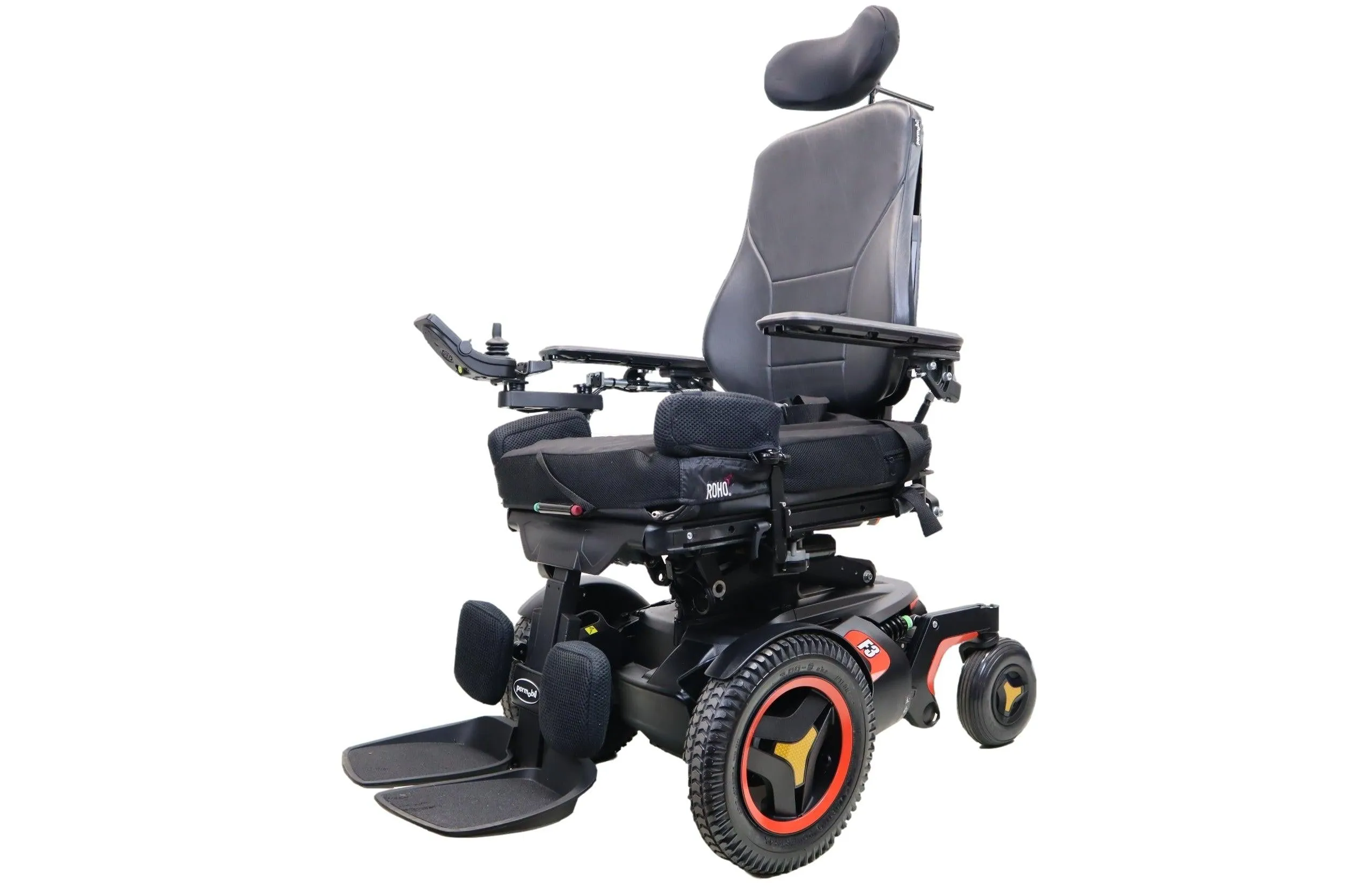 Permobil F3 Corpus Electric Power Chair | Tilt | Recline | Power Legs | 19" x 21" Seat