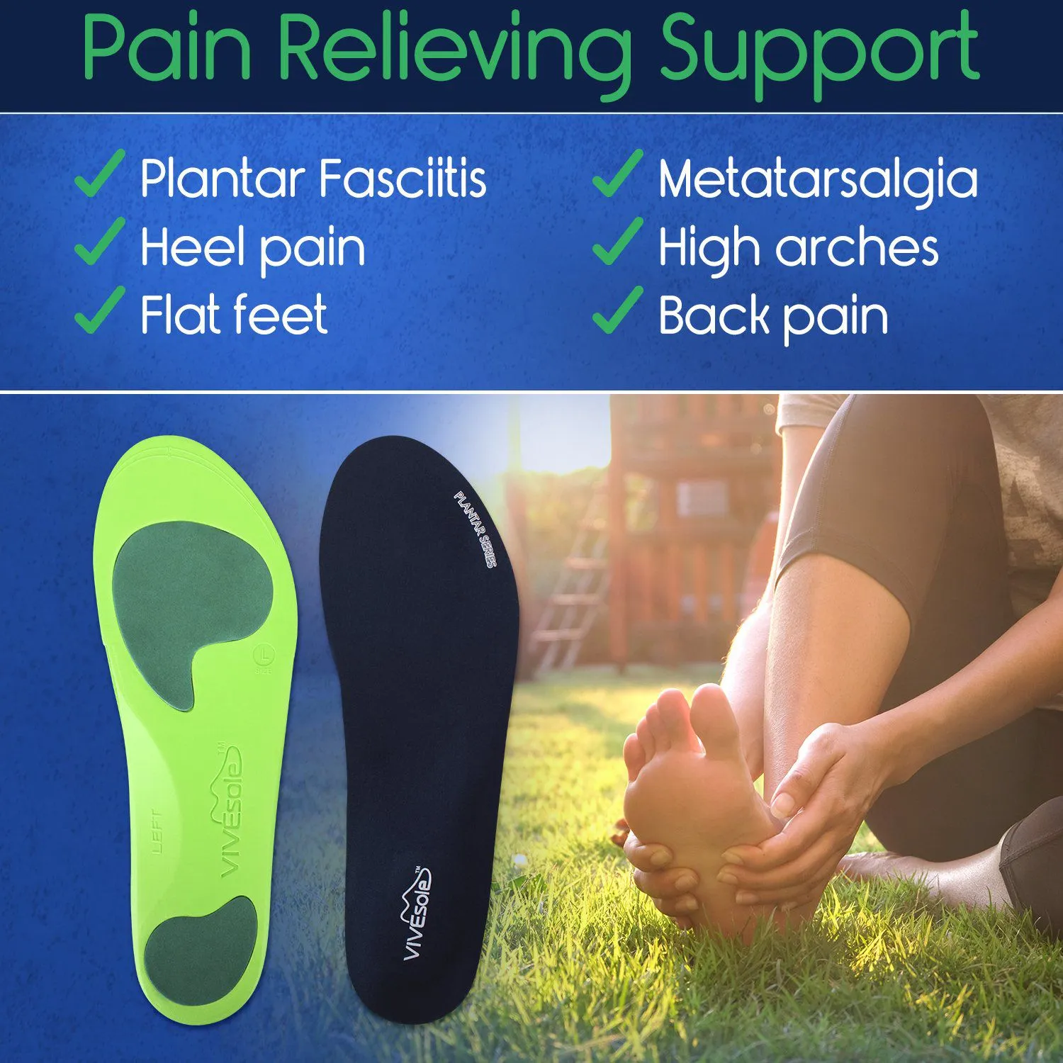 Plantar Series - Full Length Insoles