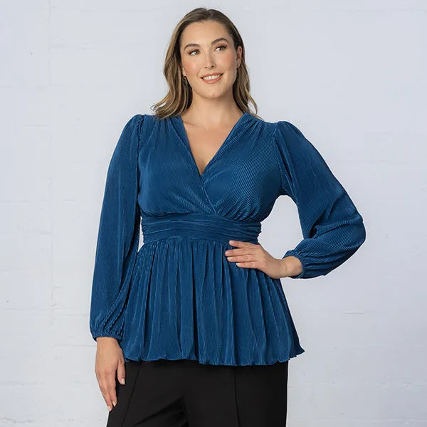 Pleated Perfection Tunic Top - Final Sale!