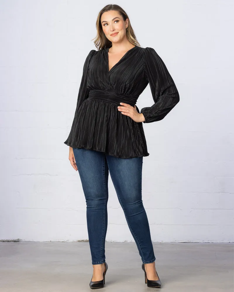 Pleated Perfection Tunic Top - Final Sale!