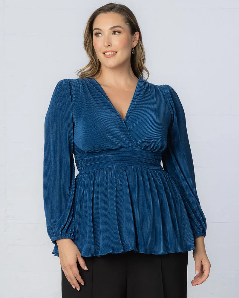 Pleated Perfection Tunic Top - Final Sale!