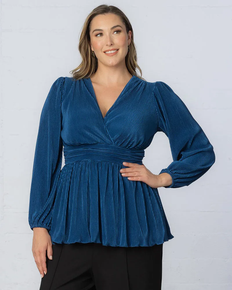 Pleated Perfection Tunic Top - Final Sale!