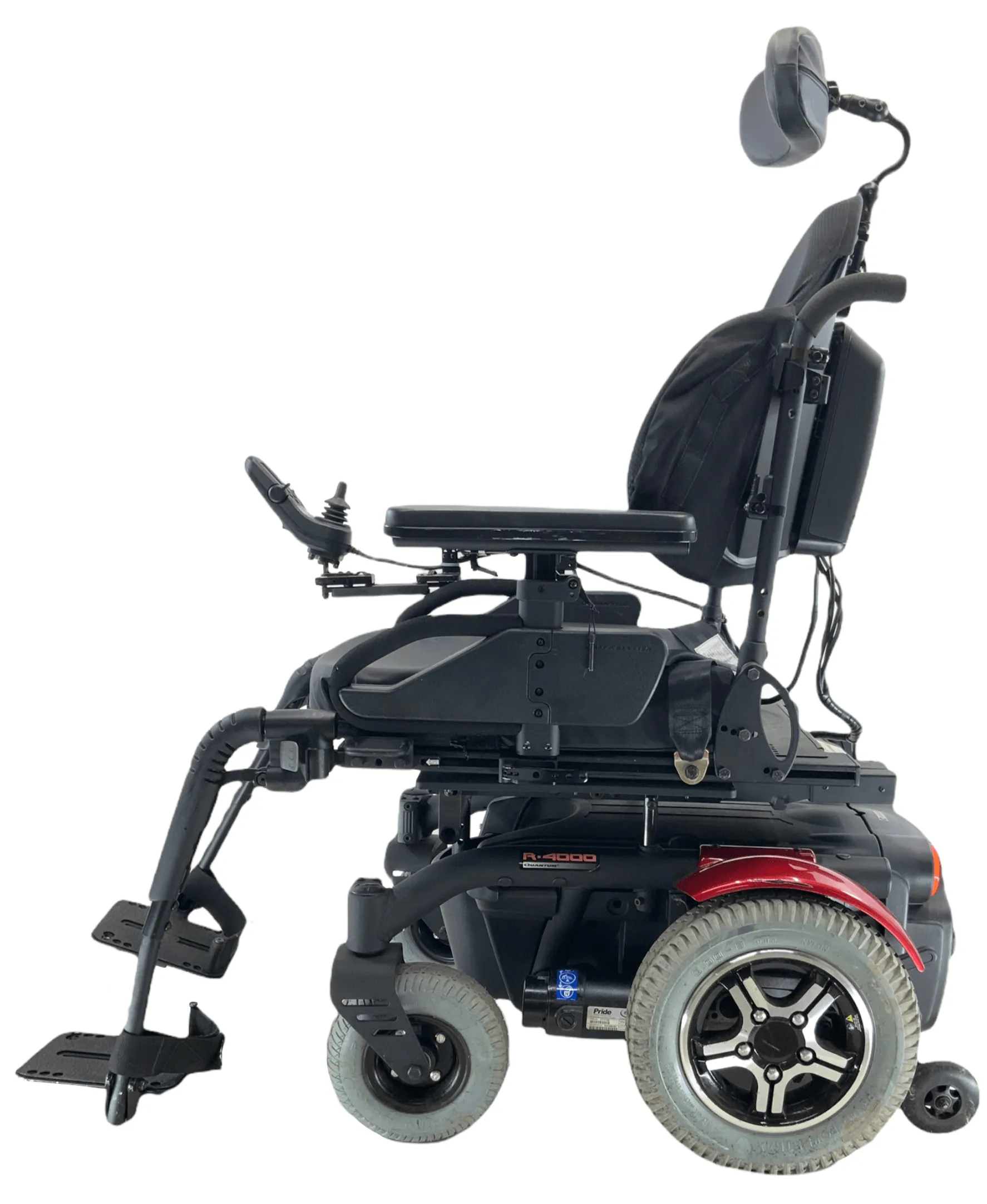 Pride Mobility Quantum R-4000 Rehab Power Chair | 18 x 21 Seat | Tilt | Only 15 Miles!