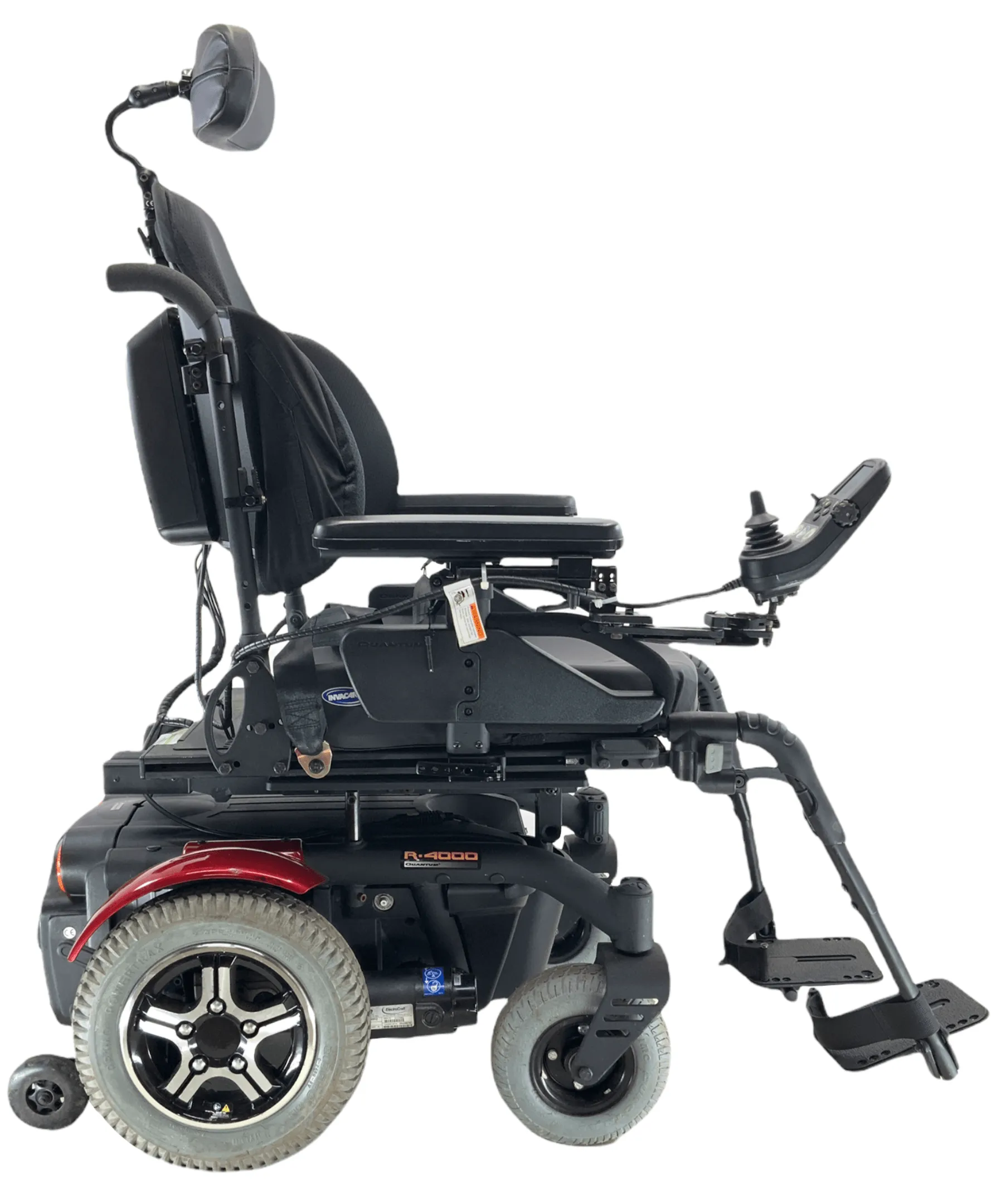 Pride Mobility Quantum R-4000 Rehab Power Chair | 18 x 21 Seat | Tilt | Only 15 Miles!