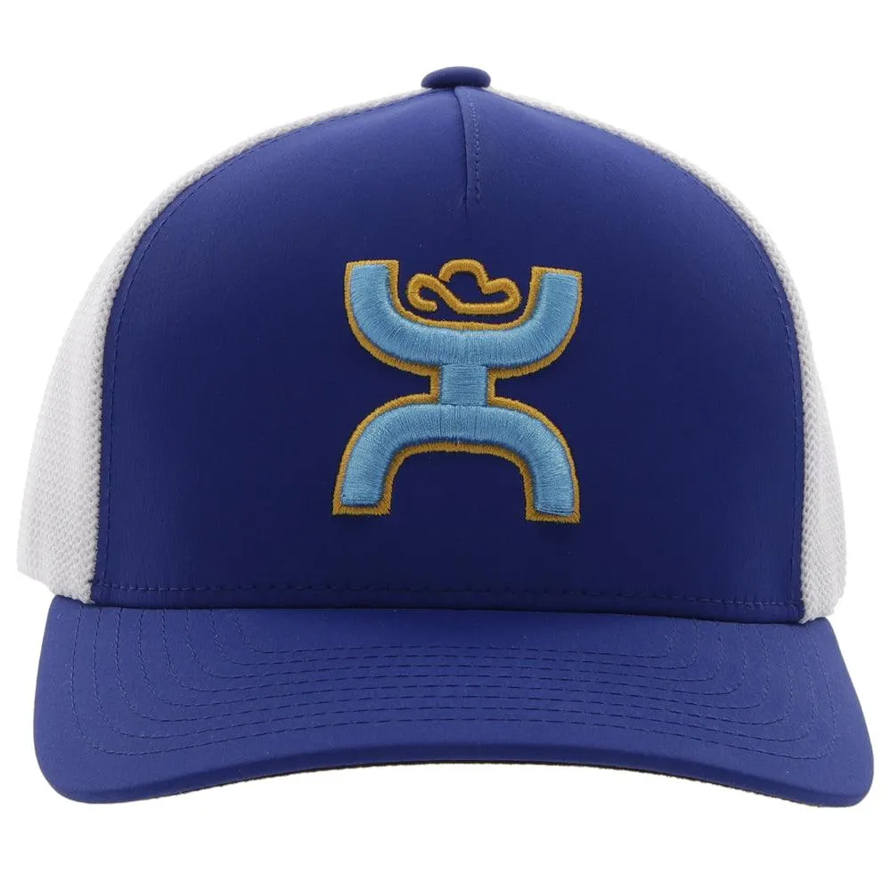 "Coach" Blue/White Flexfit Hat