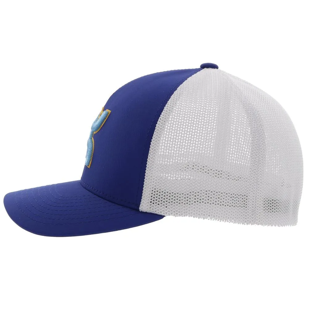 "Coach" Blue/White Flexfit Hat